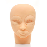 包邮 纹绣3D立体硅胶模特 模具 纹眉纹眼线练习皮头眉眼块 可换摸