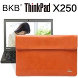 BKB thinkpad笔记本电脑包12.5寸内胆包X250皮质保护套男女商务包