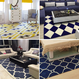 欧美式风格现代地毯 防潮时尚茶几客厅椅子卧室满铺沙发床边加厚