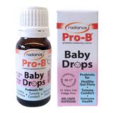 新西兰直邮 Radiance Pro-B Baby Drops 宝宝必备维生素滴液 8m