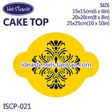 Idea Stencils高级翻糖蛋糕模具/圆6寸 8寸 10寸罗马尼亚贵族花饰