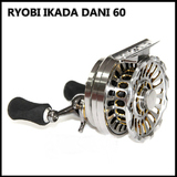利优比筏轮RYOBI KADA60 DANI 筏60带泄力筏钓轮全金属微铅轮包邮