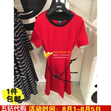 ONLY2016正品专柜代购红色秋款连衣裙女116361502078 116361502