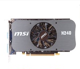 MSI/微星N240GT-MD暴雪512M DDR5显卡 秒影驰96 98 GTS250 GT240