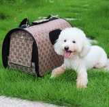 大中小狗狗用品 宠物箱外出拉杆包外带便携背包 双肩包袋猫狗狗窝