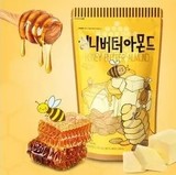韩国进口 gilim蜂蜜黄油杏仁 HONEY BUTTER ALMOND 大包装 250g