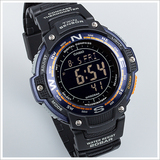 新品上架原装卡西欧运动系列SGW-100-2B户外手表电子罗盘温度计量