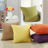 诗凡尼家用沙发大靠垫纯色现代简约抱枕套超柔灯芯绒家纺靠背含芯