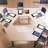 三木森办公家具拼接会议桌自由组合办公桌儿童学习桌多功能培训桌