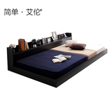 特卖 侧面床头 日式榻榻米矮床 床架 1米 1.8米