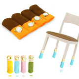 韩版针织毛线桌椅脚套 4只装椅子脚套腿套凳脚套椅子脚套保护脚垫