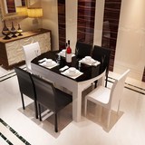 餐厅客厅成套家具组合套装小户型布艺沙发餐桌茶几电视柜
