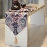 奥萨洛 维克多 桌旗欧式亚麻 盖布茶几布中式现代餐桌布
