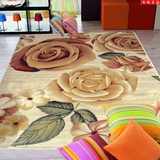 客厅茶几欧式美式地毯新中式北欧风格垫 新款加密剪花现代简约混