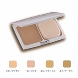 日本专柜 Enary甲壳素 纯天然保湿定妆粉饼11g 敏感肌肤孕妇可用
