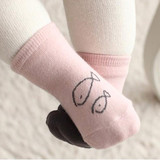儿童袜子 女童 1-3岁秋冬款纯棉 婴儿宝宝袜男童韩国保暖袜