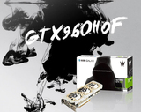 影驰 GTX960名人堂4G HOF 128Bit/1024SP 独立游戏显卡秒GTX950