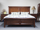 美式床实木乡村田园复古家具床双人床1.8米家具全实木床1.5米定制