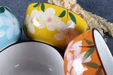 筷套装礼品碗碟餐具套装批发情侣家用创意婚庆回礼日式手绘陶瓷碗
