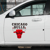 包邮汽车贴纸车贴 nba公牛队队标芝加哥乔丹母队标识反光划痕贴