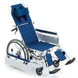 日本三贵轮椅可全躺MSL-T22折叠轻便高考靠背代步车老人手推车