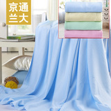 包邮 竹纤维毛巾被 单双人盖毯 儿童全竹炭空调毯 毛毯床单夏批发