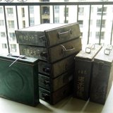 热卖国产16毫米16mm电影片盒 胶片片盒 基本完整 生锈旧片盒 特价