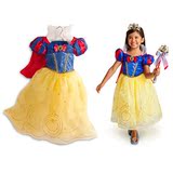 童装 女童宝宝美国正版迪士尼白雪公主礼服连衣裙演出服 六一礼物