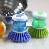 液压洗锅刷日用百货厨房清洁用具  可加洗涤剂清洁刷 洗碗刷子