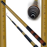 特价包邮凌竹钓鱼竿手杆1.8米-6.3米超硬手杆溪流竿渔具 钓杆