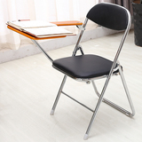 华恺家具 折叠椅子办公家用培训会议座椅子折叠靠背椅带写字板写