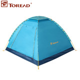 探路者户外露营旅行野营三人单层帐篷TEDD80633