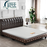 银月亮 床垫现代简约天然椰棕弹簧乳胶高箱床垫1.5米1.8m席梦思