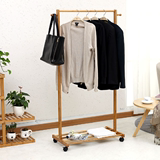 卧室实木衣帽架落地简易大容量衣柜挂衣架组合板式衣柜