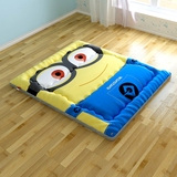 小黄人懒人卡通床垫单人双人加厚榻榻米可爱折叠床儿童睡垫被0.9m