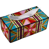 最新款客厅家居手工艺术抽纸巾盒自制3D立体绣最炫民族风卷纸巾盒