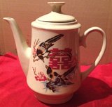热卖包真包老的古董古玩怀旧红色收藏老瓷器老茶壶民俗老物件老茶