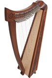 世界民族乐器代购 爱尔兰凯尔特竖琴22弦 巴拉帝尔