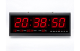 特惠x虹泰HT4819大数字显示电子挂钟x万年历led客厅创意夜光挂钟