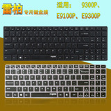 雷柏E9100P台式键盘膜E9300P 9300P防水防尘专用凹凸按键贴保护膜