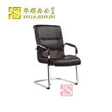 西皮弓型钢架 厂家直销双层海绵接待椅办公椅子