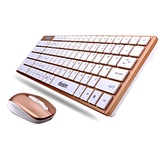 可充电无线鼠标键盘套装 超薄笔记本巧克力电视键鼠套装