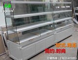 弧形面包柜 蛋糕展示柜台 面包展示柜 抽屉式边柜 琉璃面包柜货架