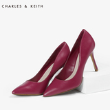 CHARLES&KEITH[5.9折]高跟鞋女 CK1-60360856 春新品尖头细跟单鞋