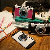 韩国Amigo正品iPhone6s硅胶手机壳潮Plus5.5创意软壳照相机保护壳