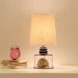 创意个性玻璃台灯卧室床头书房简约时尚DIY北欧白色温馨玻璃台灯