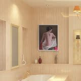 品牌直销简庐现代人体艺术裸体美女装饰画卧室浴室有框画人物挂画