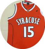 NCAA 雪城大学 15号安东尼球衣男篮球服SW复古背心 网眼橙色