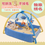 婴儿礼盒套装夏新生儿0-1岁玩具男女宝宝游戏毯满月送礼母婴用品