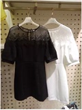 诺曼琦专柜正品2015年新款秋装蕾丝镂空连衣裙11539105原价299
